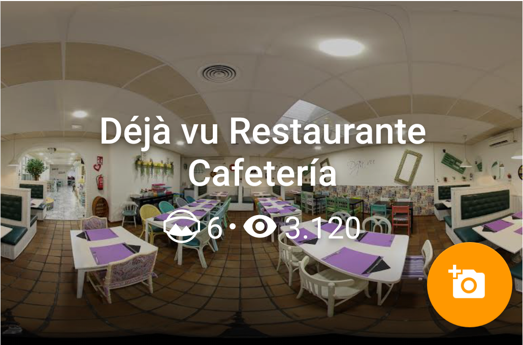 Visualizaciones Restaurante en Street View
